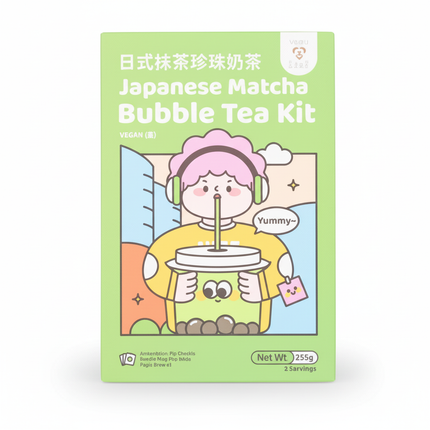 BOBA Matcha Milk Tea Kit