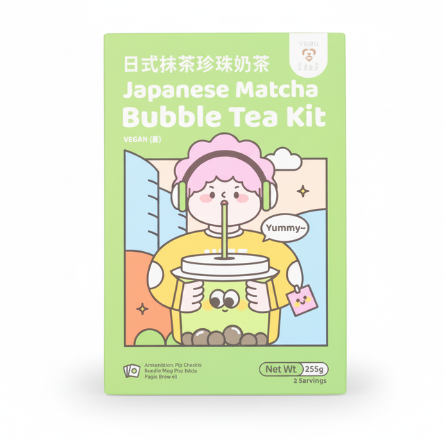 BOBA Matcha Milk Tea Kit