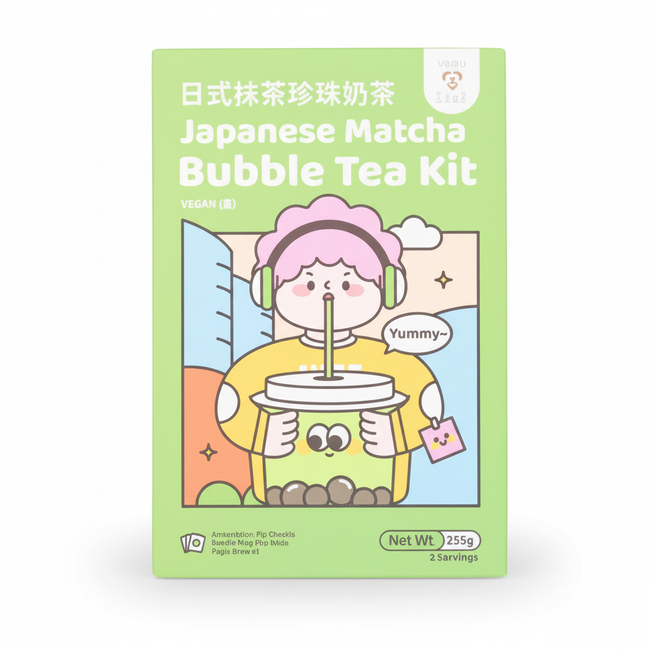 インスタント　タピオカドリンクセット　抹茶