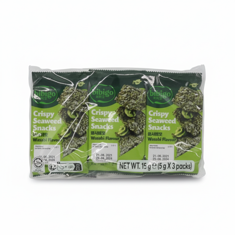 Crispy seaweed snack Wasabi