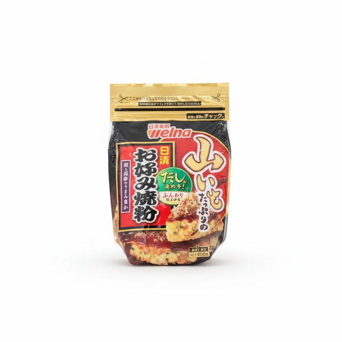 Okonomiyakiko with Yam (Japanese Savoury Pancake Flour with Japanese Yam)