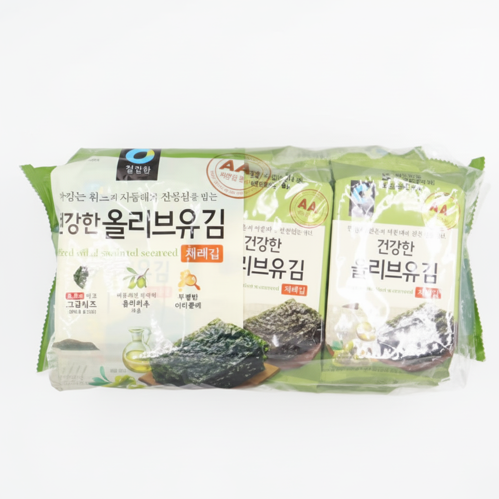 Seaweed Snack with Olive Oil