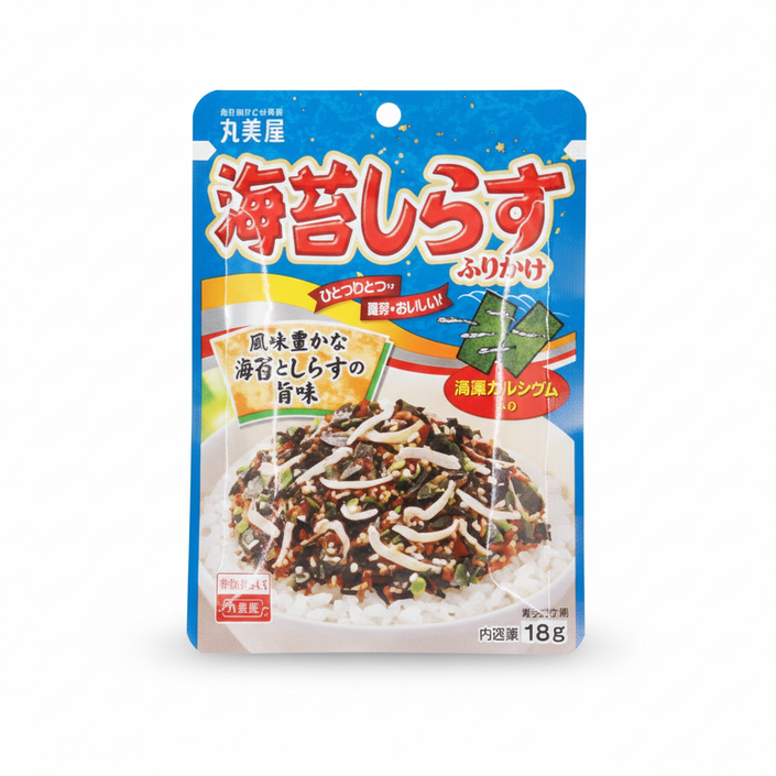 Nori Shirasu Furikake (Rice Seasoning with Nori Seaweed & Whitebait)