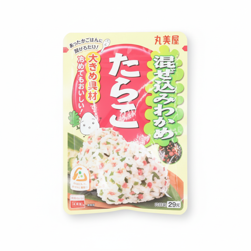 Mazekomi Wakame Tarako (Rice Seasoning with Wakame Seaweed & Cod Roe)
