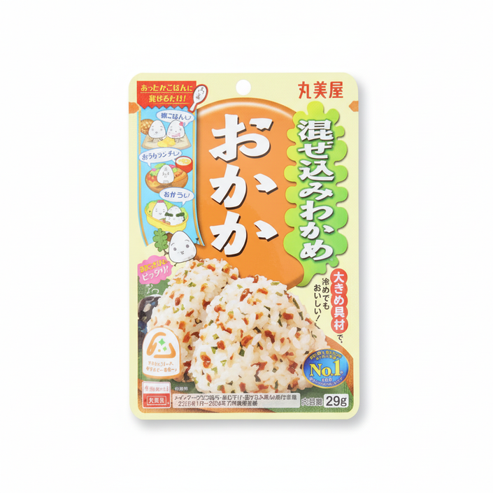 Mazekomi Wakame Okaka (Rice Seasoning with Wakame Seaweed & Bonito)