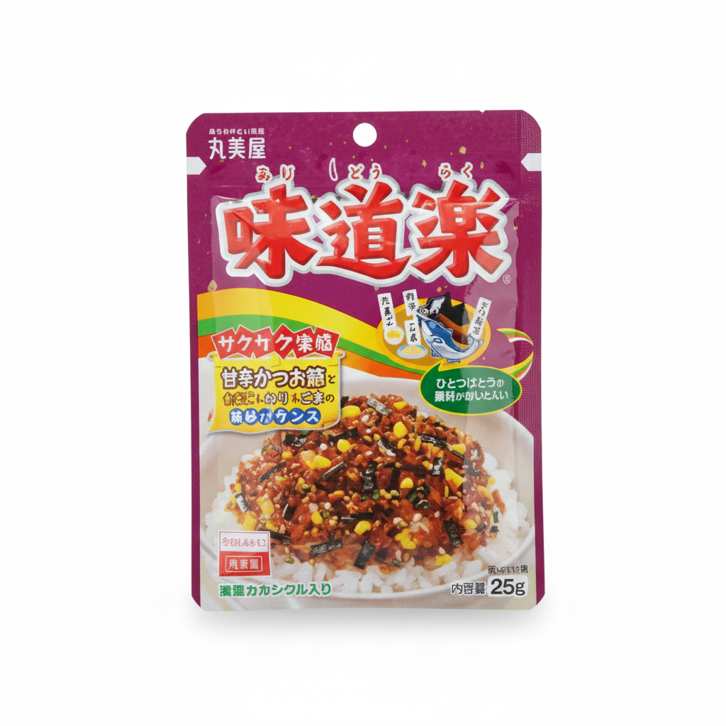 Ajidoraku Furikake (Rice Seasoning with Sesame & Bonito Flaks)