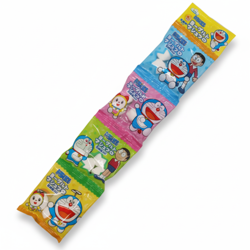 Doraemon Yoghurt Marshmallows, 4 stuks