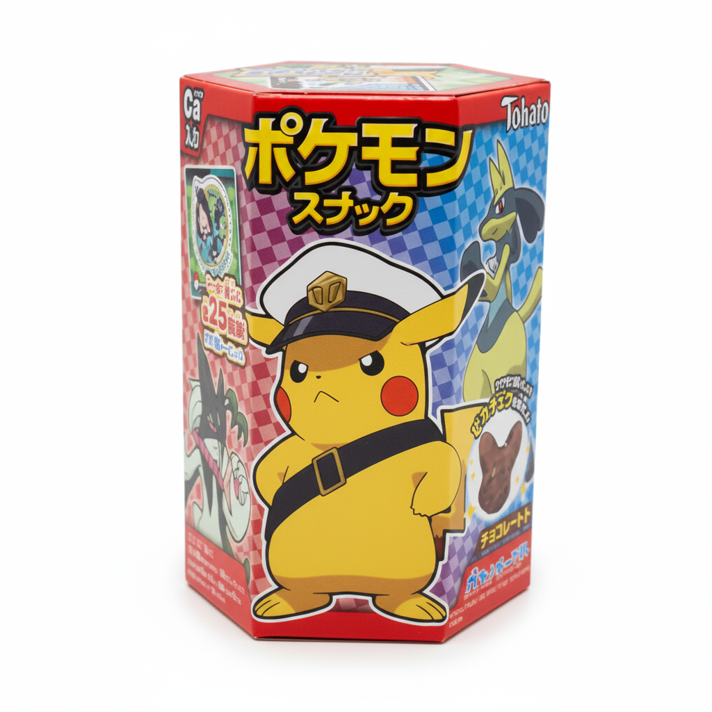 ポケモン スナック チョコ味