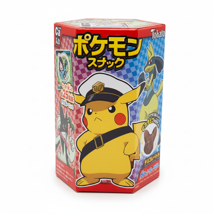 Pokemon Snack Chocolate Aji (Pokemon Chocolate Flavored Corn Snacks)