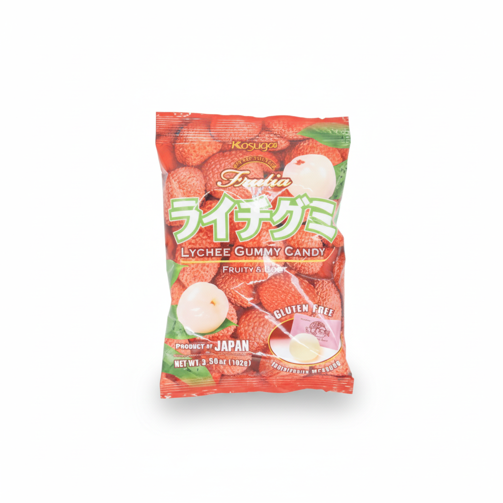 Lychee Gumi (Lychee Gummy Candy)