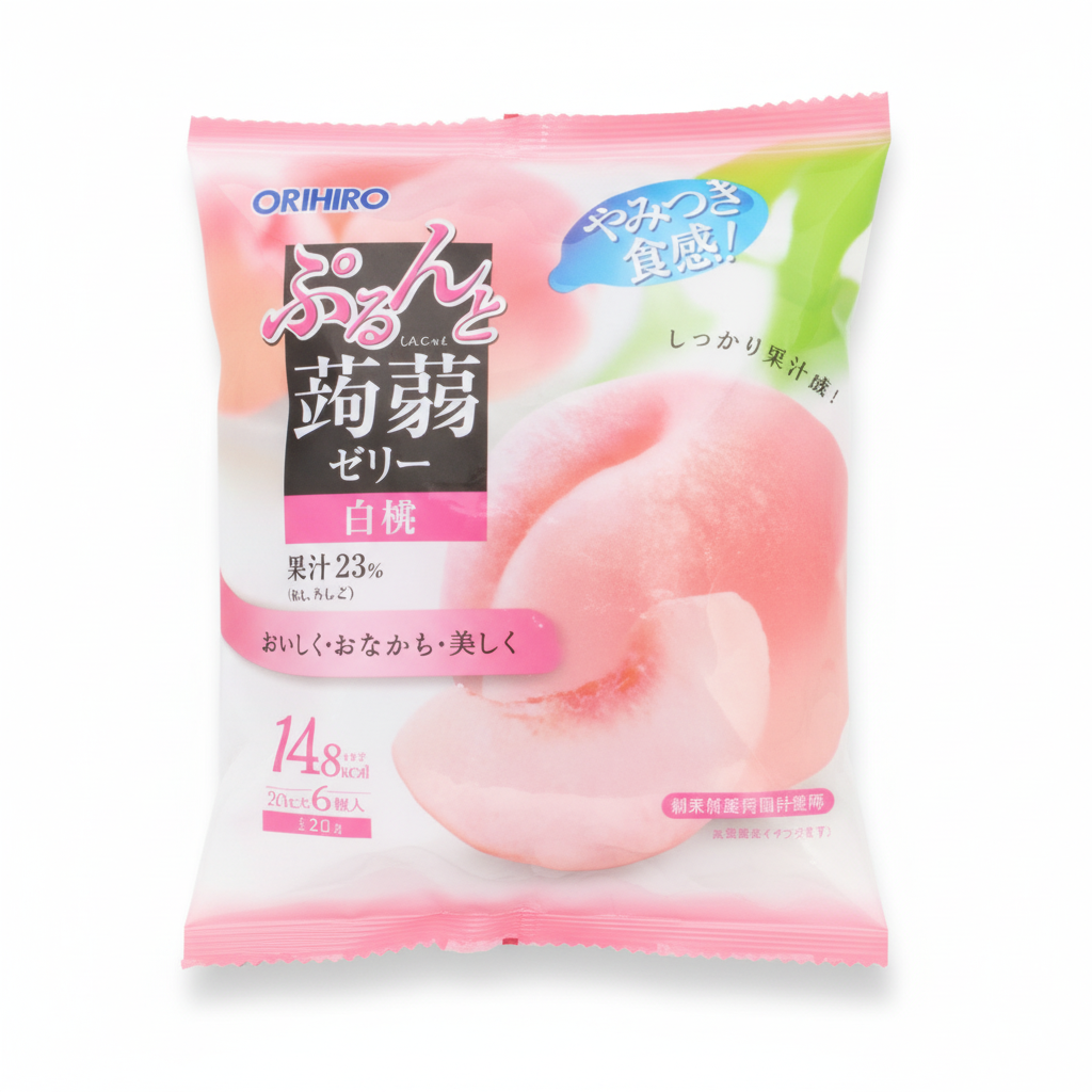 ぷるんと蒟蒻ゼリー 白桃