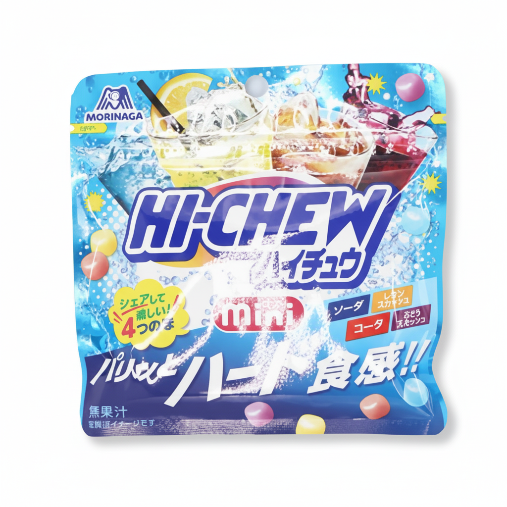 Hi-Chew Mini Pouch (Soft Drink-Flavored Chewy Candy)