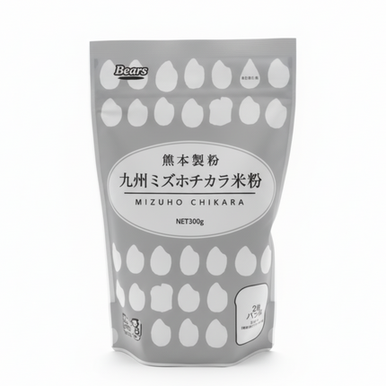 Kyushu Mizuho-chikara Rice Flour for Bread 300g