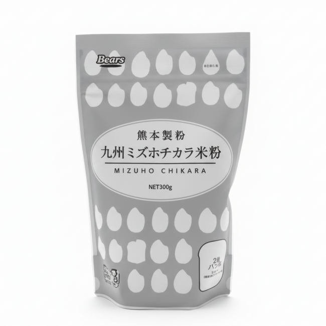 Kyushu Mizuho-chikara Rice Flour for Bread 300g