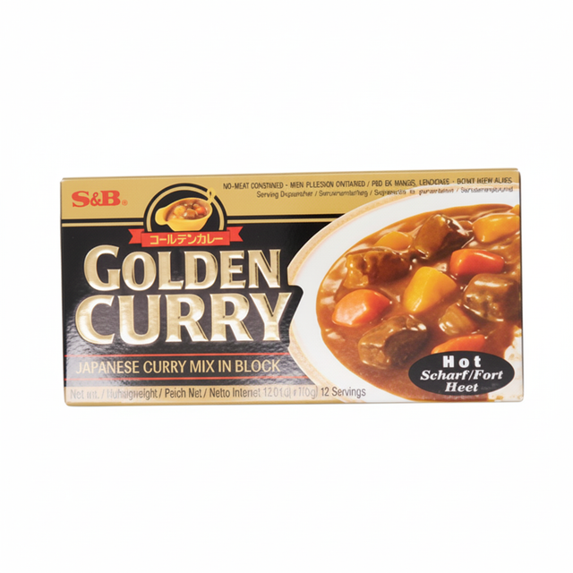 Golden Curry Karakuchi (Curry Roux Hot) 220g