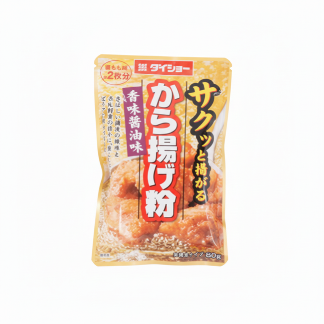 Sakutto Agaru Karaageko Koumi Shoyu Aji (Seasoned Flour Mix for Fried Chicken with Soy Sauce Flavor)