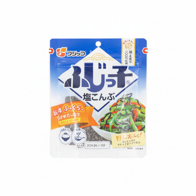 Fujikko Kobukuro Shio Kombu (Salted Kombu Seaweed)