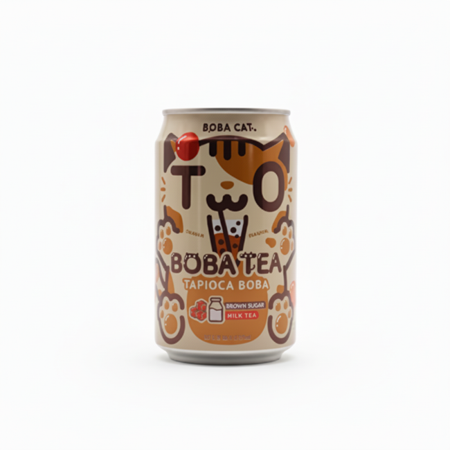 BobaCat Boba Tea Brown Sugar