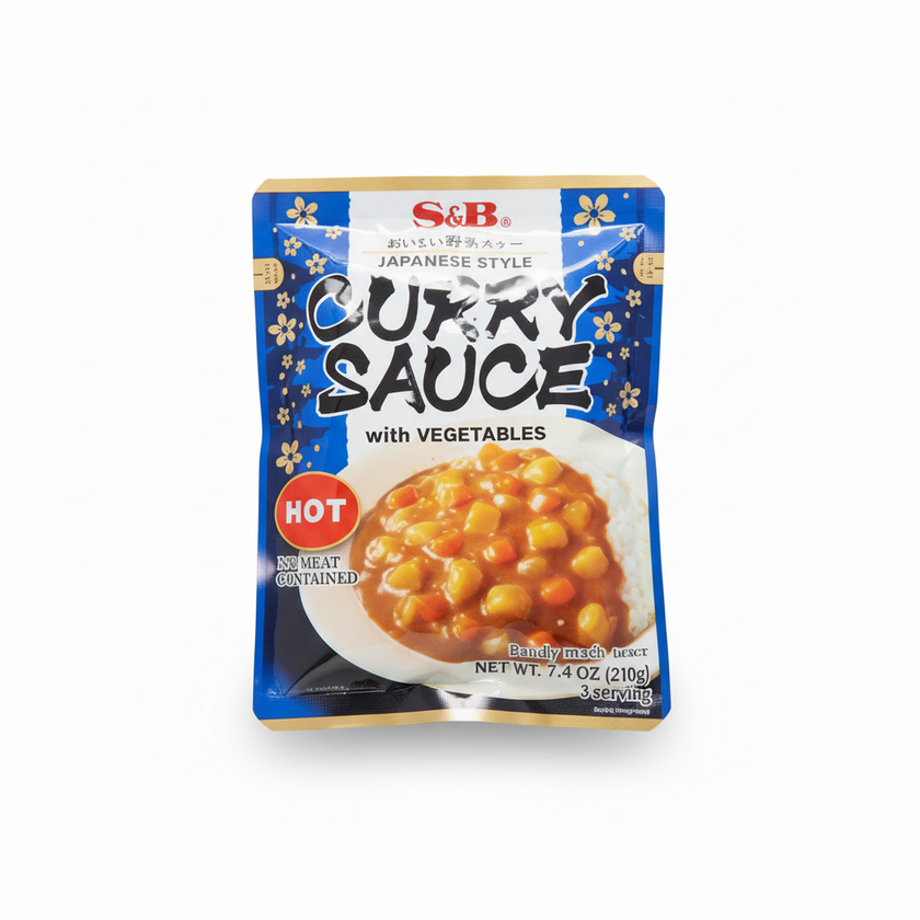 Curry Sauce with Vegetable Karakuchi (Pre-Packaged Vegetable Curry Hot)