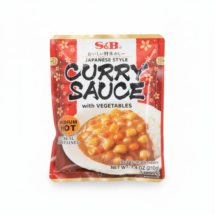 Curry Sauce with Vegetable Chukara (Pre-Packaged Vegetable Curry Medium Hot)
