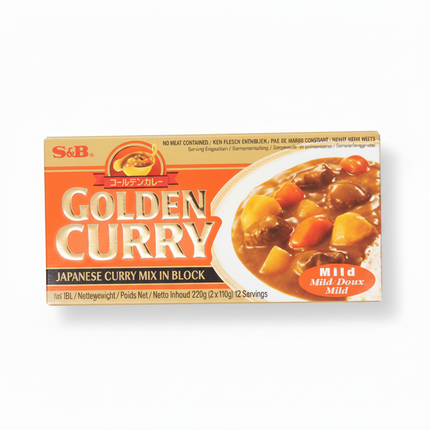 Golden Curry Amakuchi (Curry Roux Mild)220g
