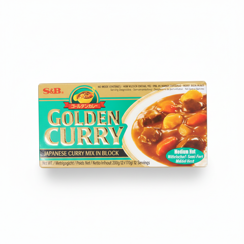 Golden Curry Chukara (Curry Roux Medium Hot) 220g