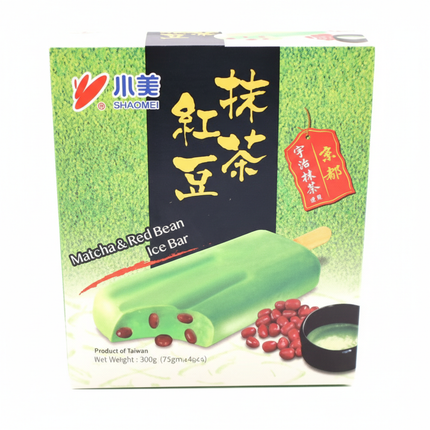 Matcha Red Bean Popsicle