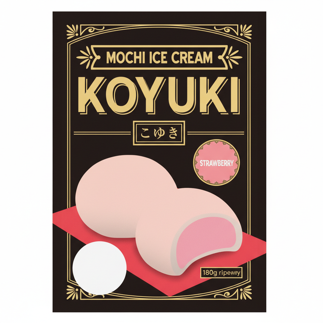 Koyuki Mochi Ice Strawberry