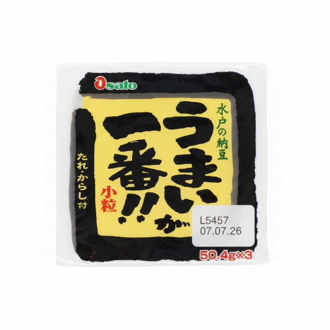 うまいが一番　小粒納豆 三段 