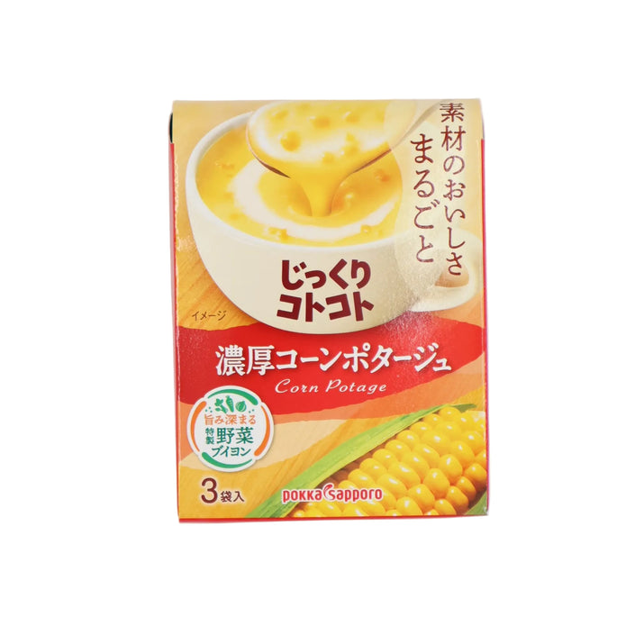 Jikkuri Koto Koto Noukou Corn Pottage (Instant Corn Cream Soup)