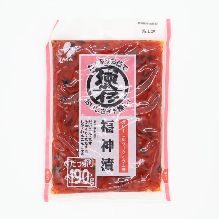 Toku Ichi Fukujinzuke (Sliced Vegetables Pickled in Soy Sauce)