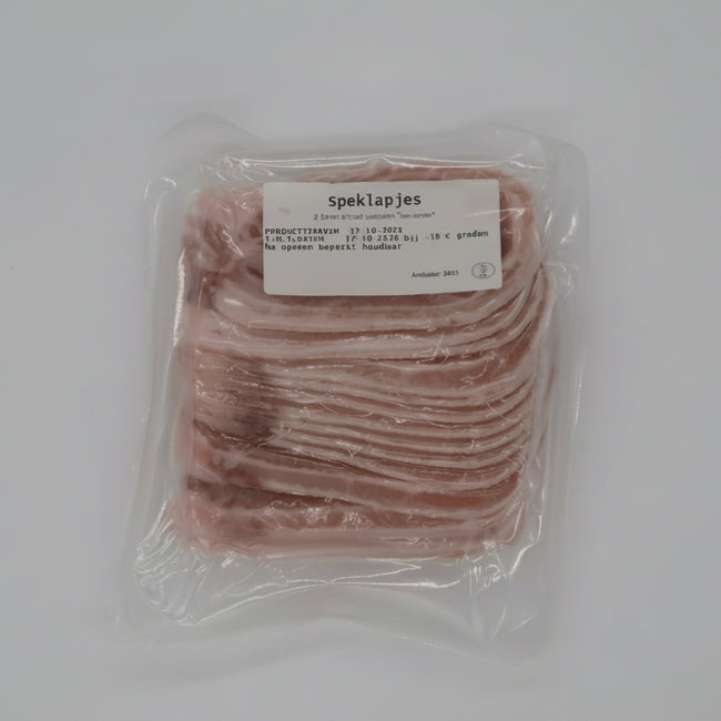 Speklappen Gesliced 3mm 500g