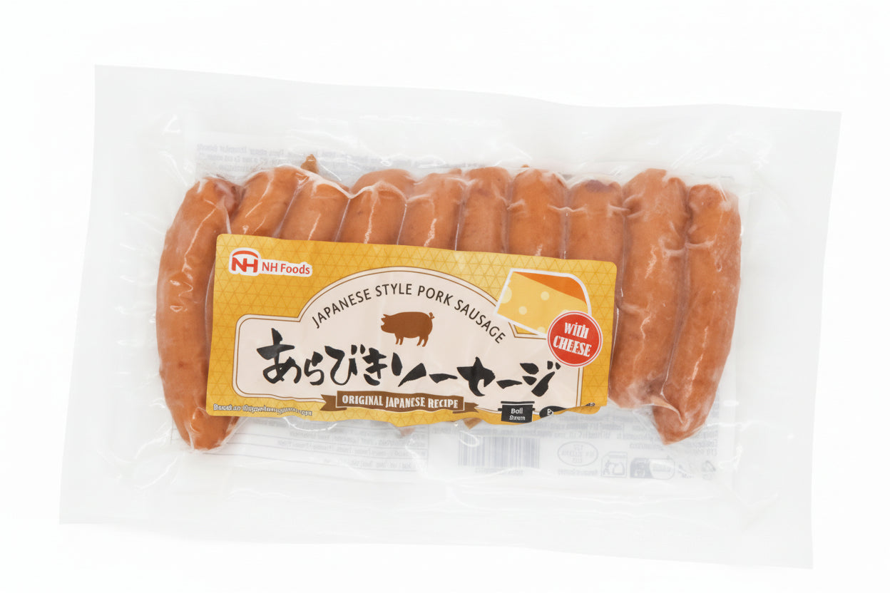 Arabiki Pork Sausages with Cheese