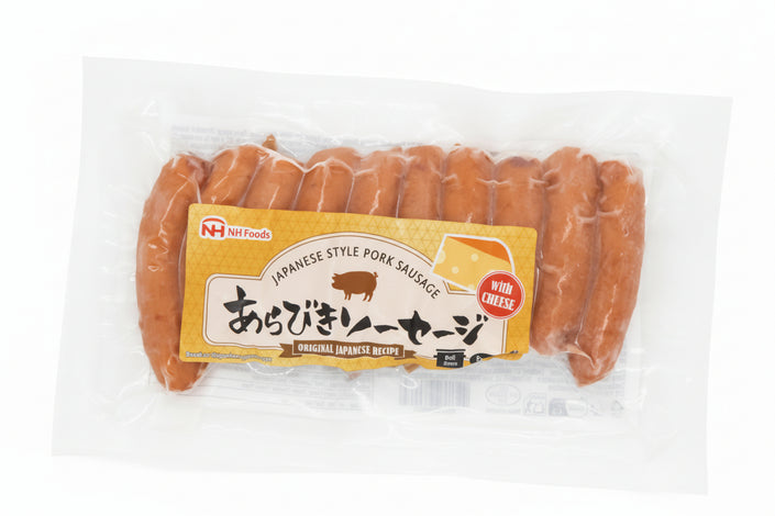 Arabiki Pork Sausages with Cheese