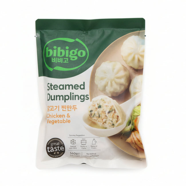 Steamed Dumpl.Chicken & Veget. 560g Bibigo