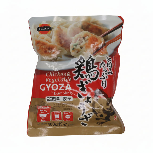 Chicken and Vegetable Gyoza J-Backet