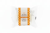 豆乳クリーム大福マンゴー（マンゴークリームペースト入り大福、大豆ベース）