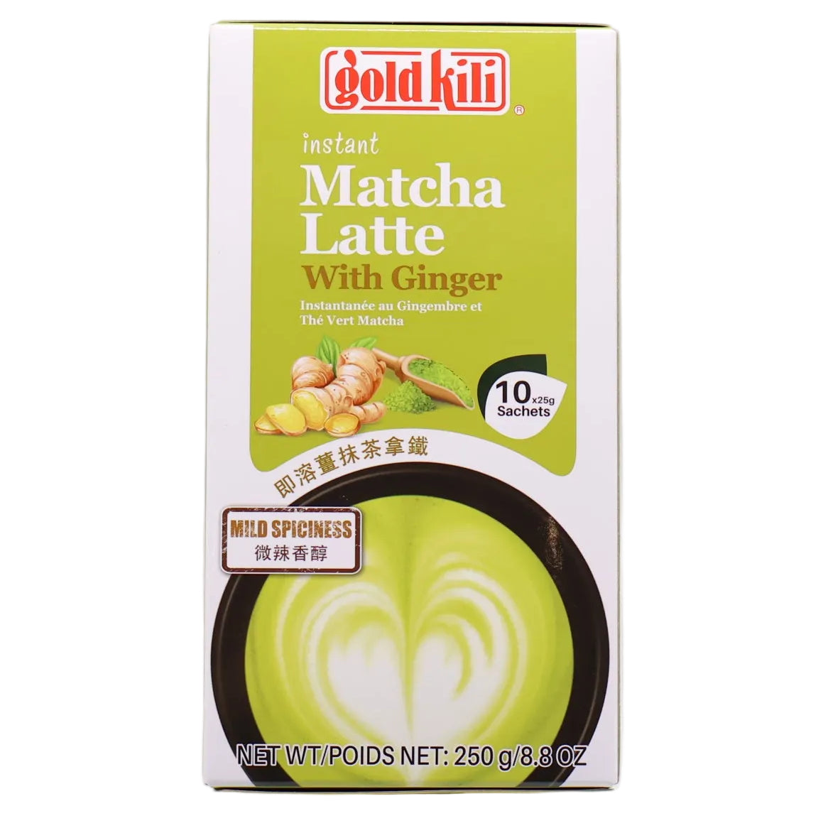 Instant Matcha Ginger Latte 10st 25g – HARRO | Japanese Food ...