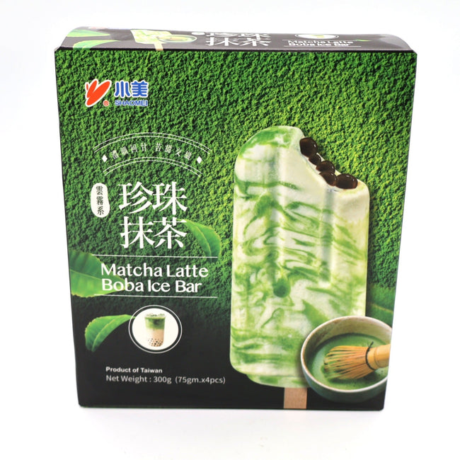 Matcha Latte Boba Popsicle