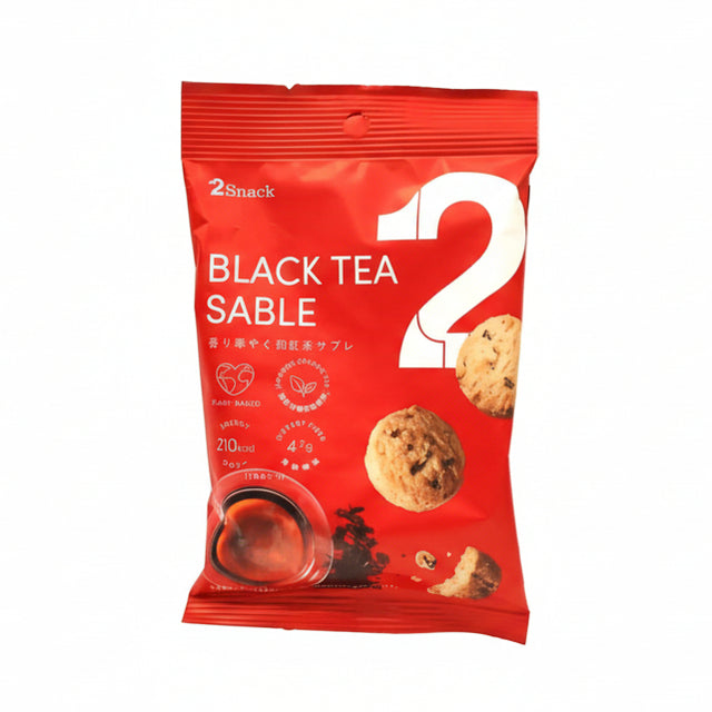 2Snack Floral Japanese Black Tea Sablé