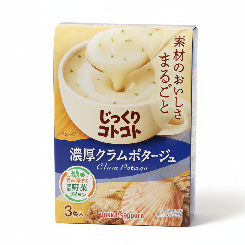 Jikkuri Koto Koto Noukou Clam Pottage (Instant Calm Cream Soup)