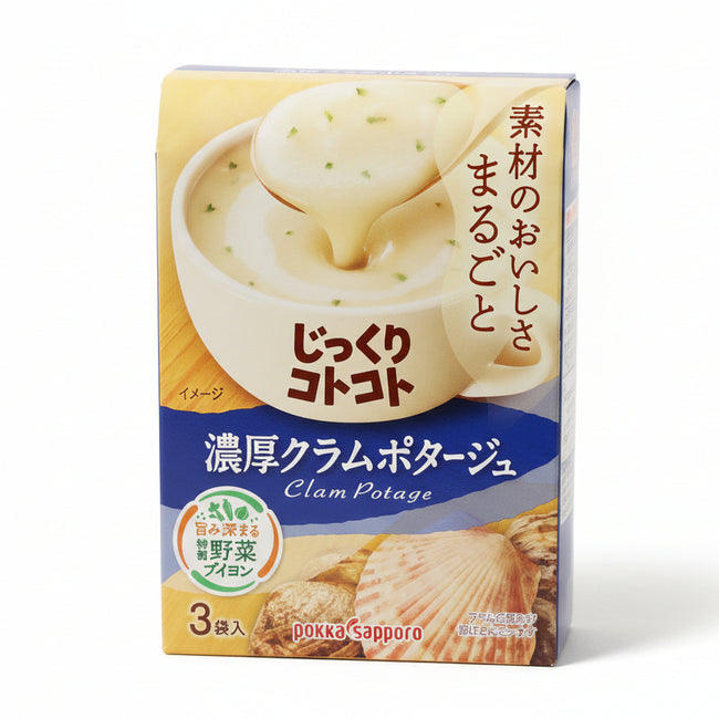 Jikkuri Koto Koto Noukou Clam Pottage (Instant Calm Cream Soup)