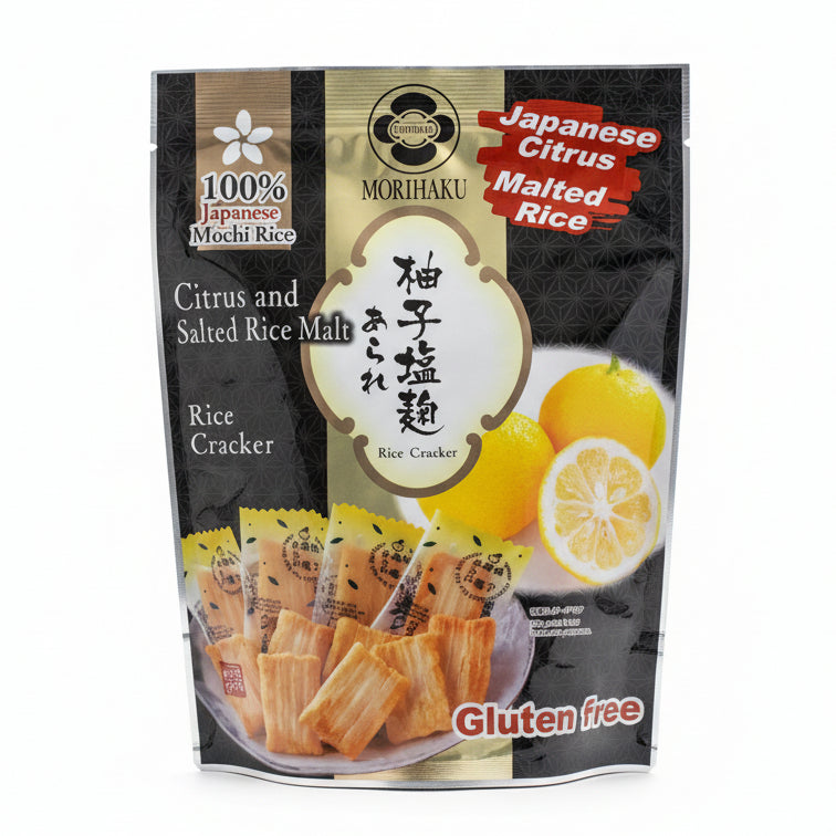 森白製菓 米菓子 ゆず塩 32g