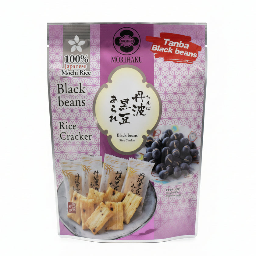 Morihaku Rice Cracker Black Bean 32g