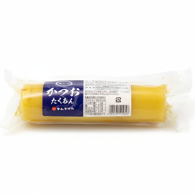 Katsuo Fuumi Takuan 1/2 (Bonito Flavored Yellow Pickled Radish)