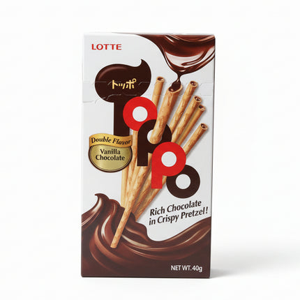 Toppo Choco Pretzel Sticks Vanilla Lotte