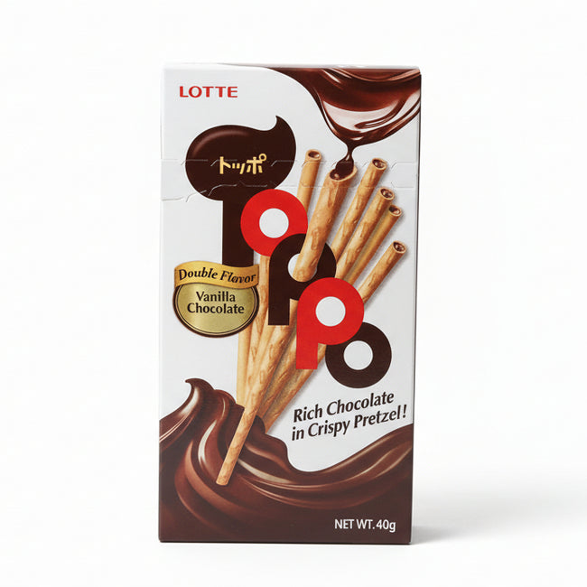 Toppo Choco Pretzel Sticks Vanilla Lotte