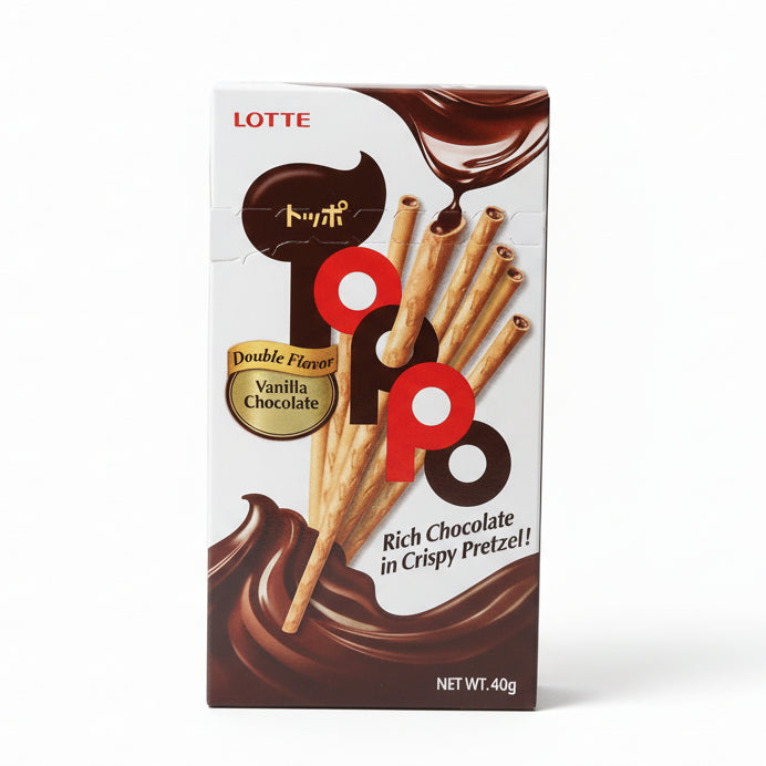 Toppo Choco Pretzel Sticks Vanilla Lotte