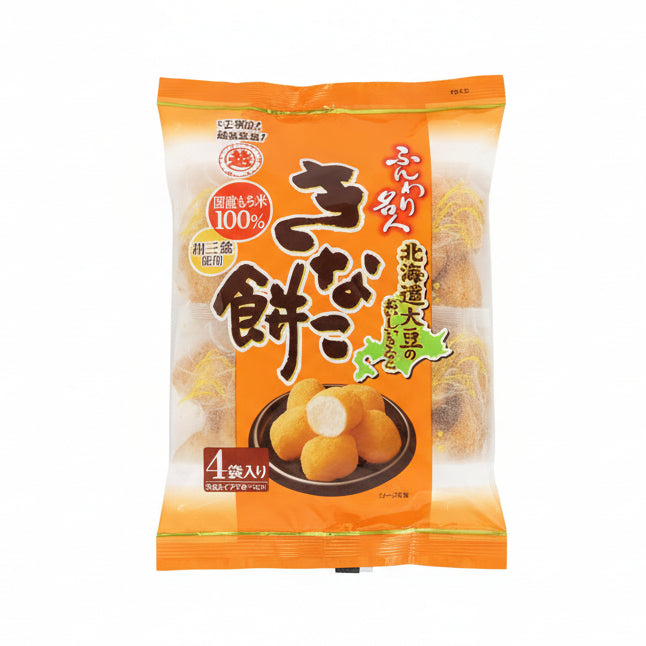 Funwari Meijin Kinako Mochi(Kinako Mochi Rice Puffs)