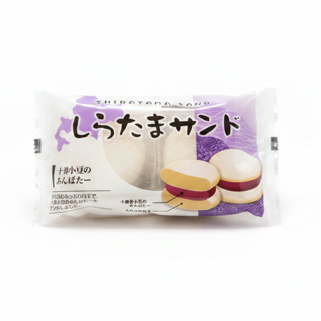 Shiratama Sand Tokachi Azuki No An Butter (Japanese Rice Flour Dumplings Sandwiched with Red Bean Paste & Butter)